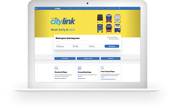 Irish Citylinks website